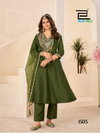 Taj Mahal Vol 15 Blue Hills Top With Bottom Dupatta Exporters In India